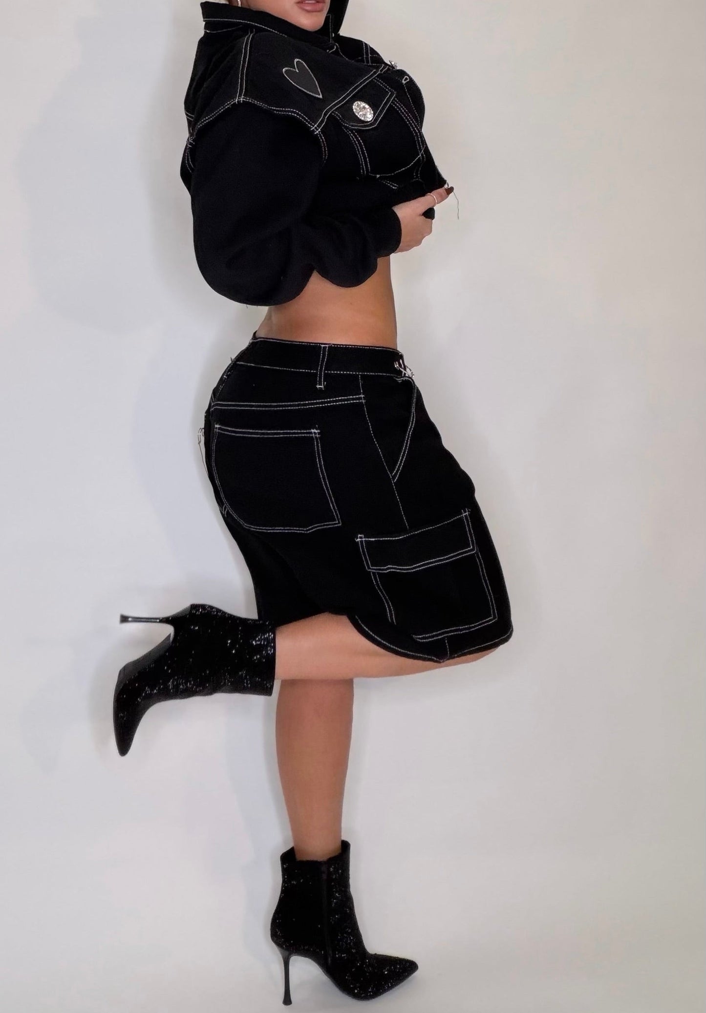 Black heart Short
