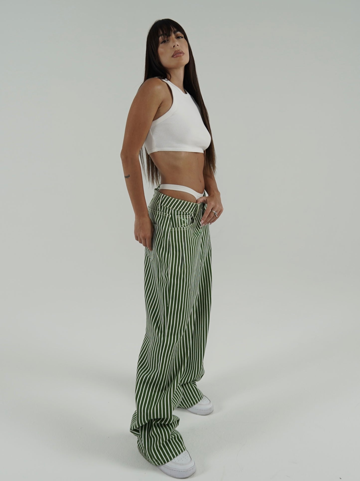 green apple Pants