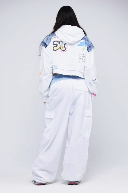 Baggy Pants white