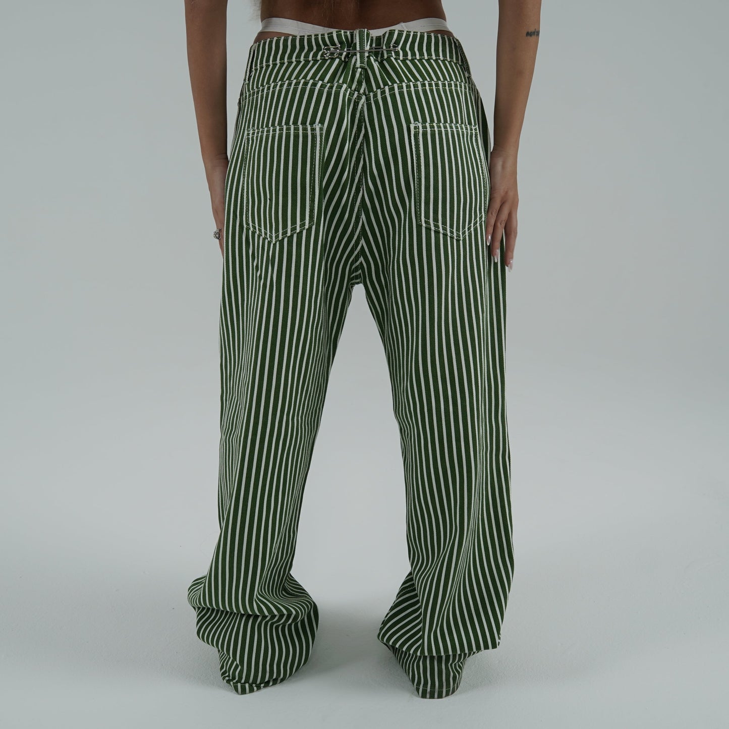 green apple Pants