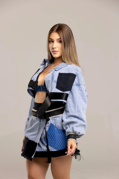 Bear denim Jacket