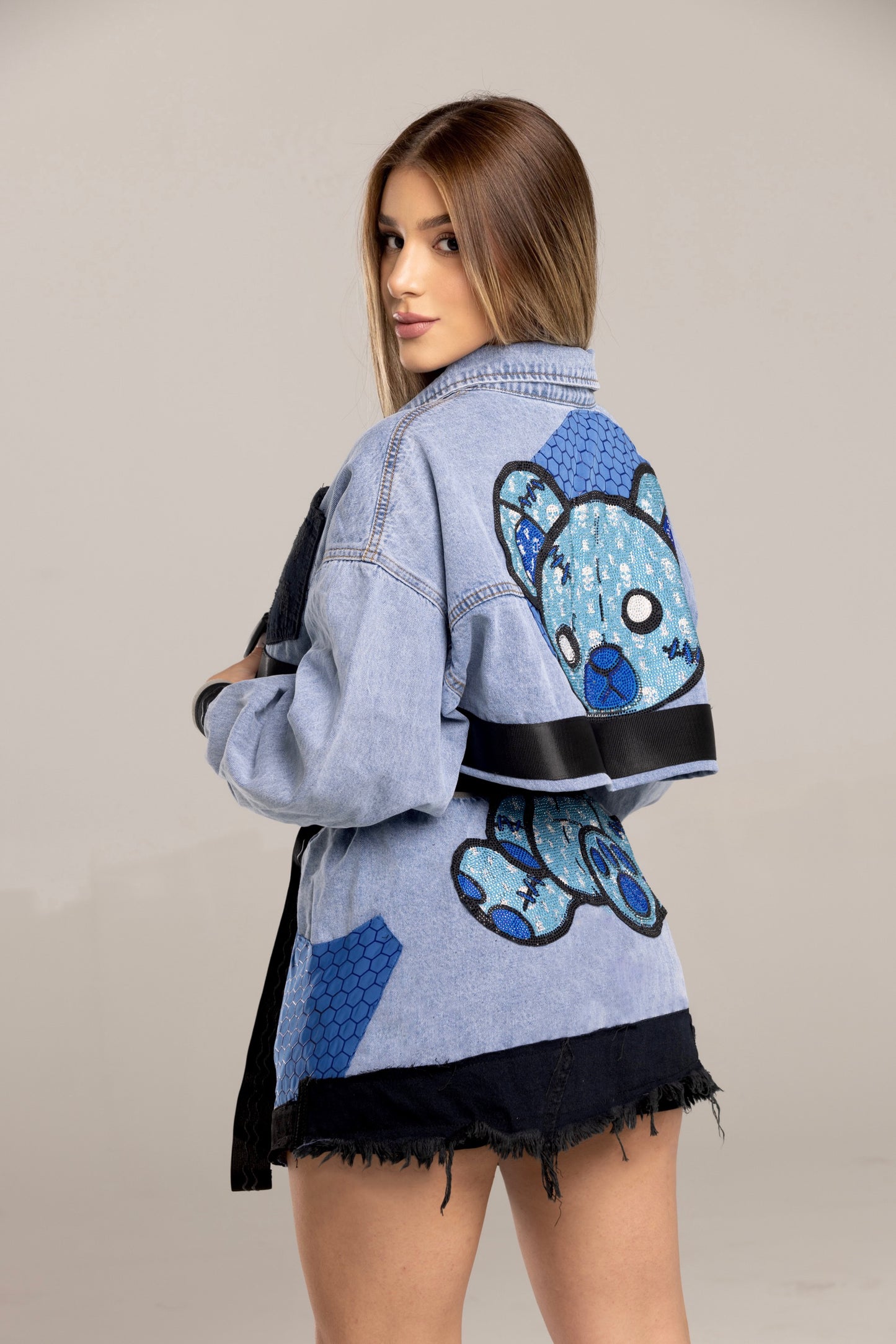 Bear denim Jacket