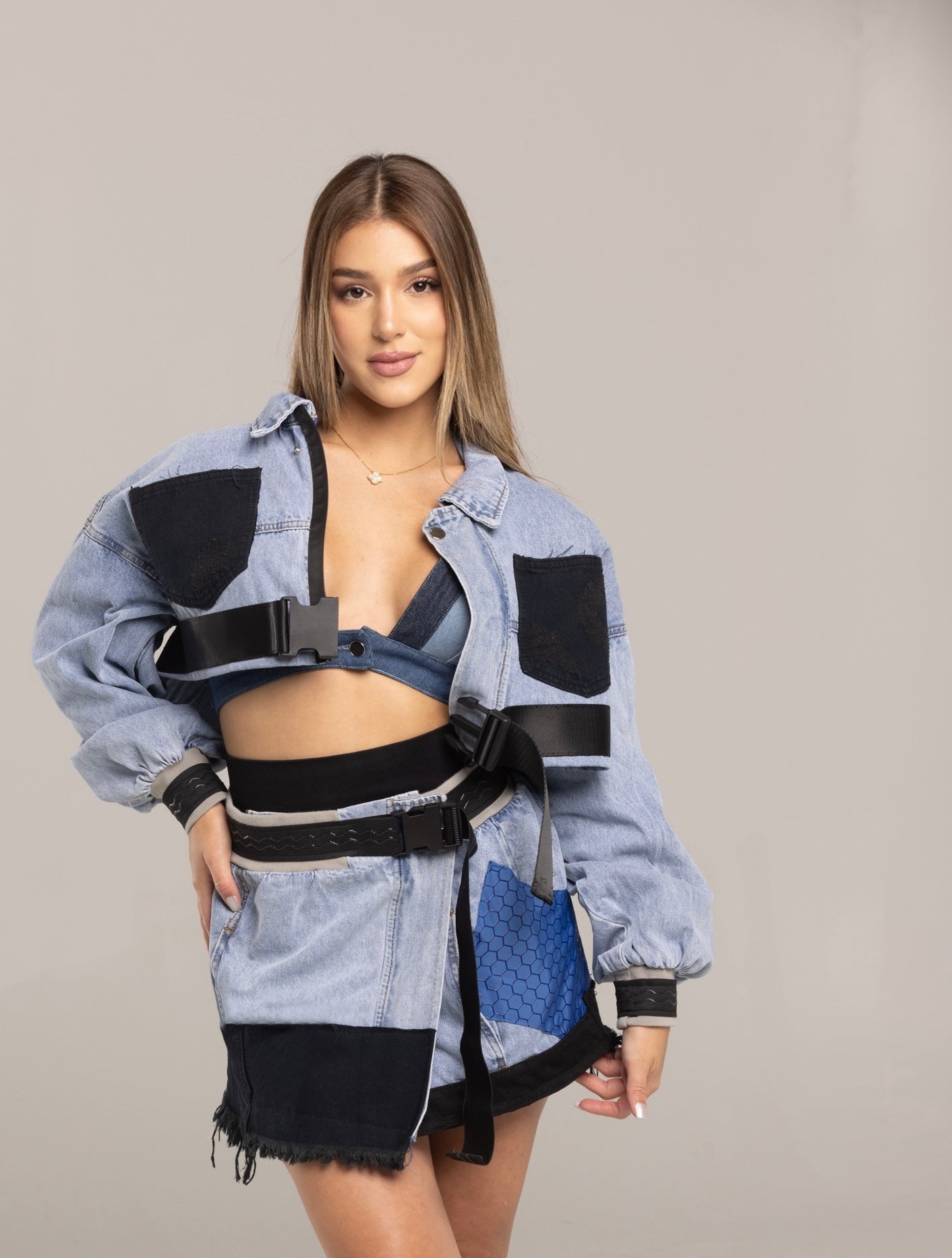 Bear denim Jacket